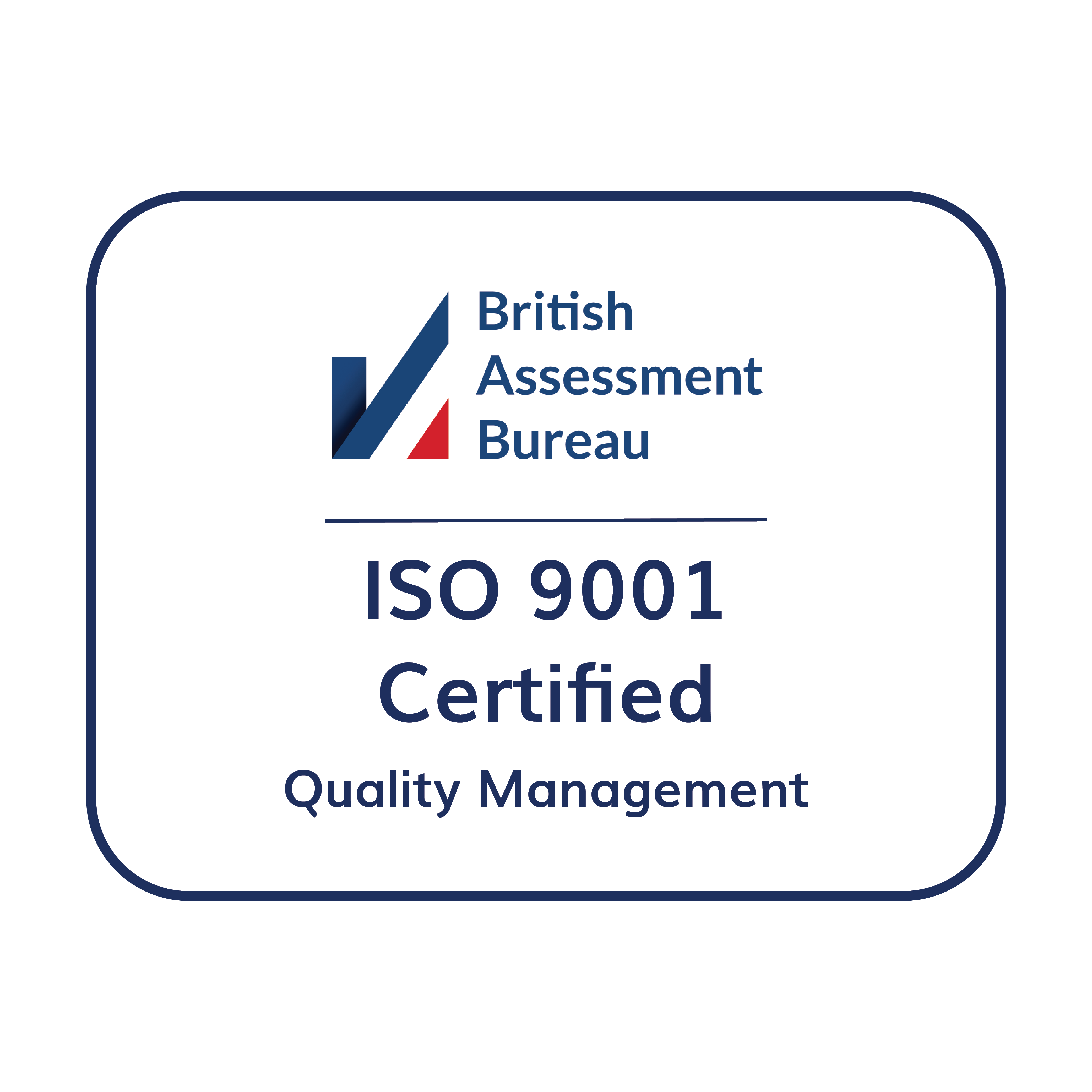 ISO 9001 Certified - Quality Management